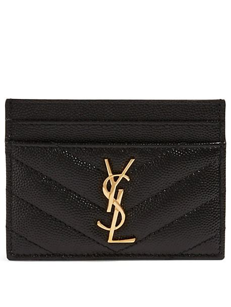 ysl cash holder|ysl monogram card holder.